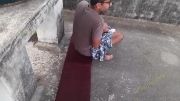 ছাদে উঠে বেহায়া বউয়ের সাথে রোমাঞ্চ - বাংলা পানু