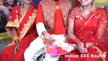 হোলির উৎসবে ভারতীয় XXX মজা!